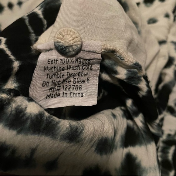 Pete&Greta by Johnny Was long sleeve tie dye dress tunic kaftan - Picture 6 of 6